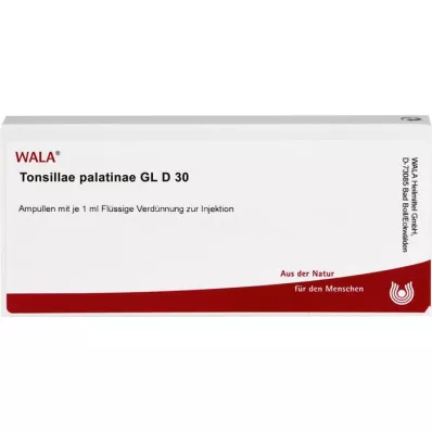 TONSILLAE palatinae GL D 30 ampulli, 10X1 ml