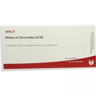 RETINA ET Chorioidea GL D 5 Ampullid, 10X1 ml