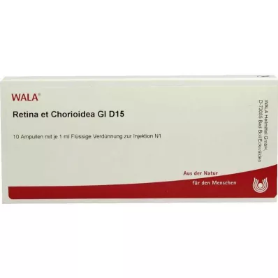 Retina et chorioidea GL D 15 ampullid, 10X1 ml