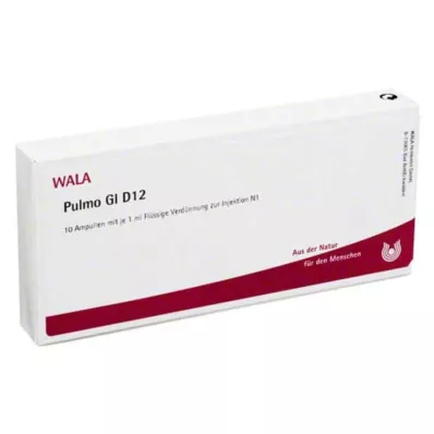 PULMO GL D 12 ampulli, 10X1 ml