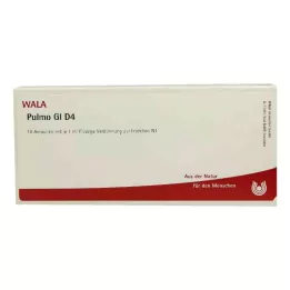 PULMO GL D 4 ampulli, 10X1 ml