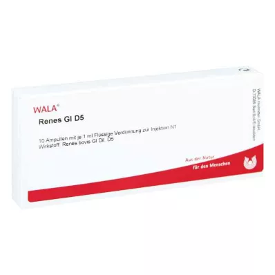 RENES GL D 5 ampulli, 10X1 ml