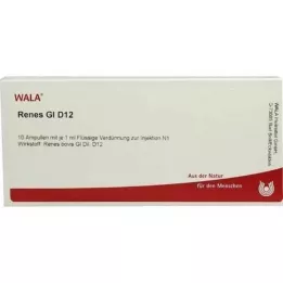 RENES GL D 12 ampulli, 10X1 ml