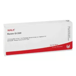 RENES GL D 20 ampulli, 10X1 ml