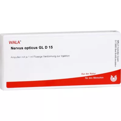 NERVUS OPTICUS GL D 15 ampullid, 10X1 ml
