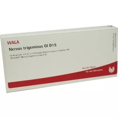 NERVUS TRIGEMINUS GL D 15 ampullid, 10X1 ml