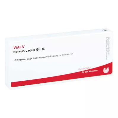 NERVUS VAGUS GL D 6 ampulli, 10X1 ml NERVUS VAGUS GL D 6 ampulli, 10X1 ml