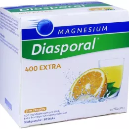 MAGNESIUM DIASPORAL 400 ekstra joogigraanulid, 50 tk