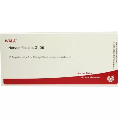 Nervus Facialis GL D 6 ampulli, 10X1 ml