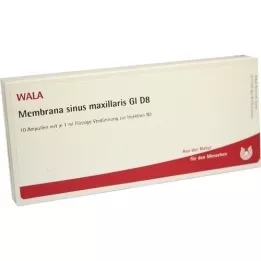 MEMBRANA sinus maxillaris GL D 8 ampulli, 10X1 ml