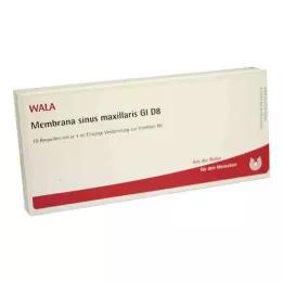 MEMBRANA sinus maxillaris GL D 8 ampulli, 10X1 ml