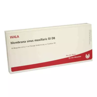 Membrana sinus maxillaris Gl D8 ampullid (10x1 ml) Membrana sinus maxillaris Gl D8 ampullid (10x1 ml)