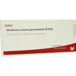 MEMBRANA sinuum paransalium GL D 30 ampulli, 10X1 ml