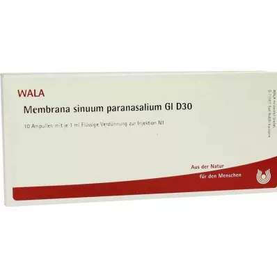 MEMBRANA sinuum paransalium GL D 30 ampulli, 10X1 ml