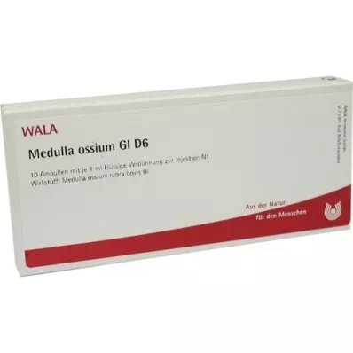 MEDULLA OSSIUM GL D 6 ampulli, 10X1 ml