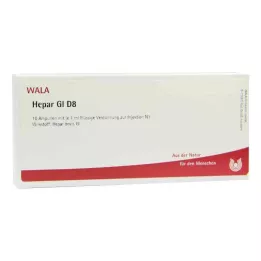 HEPAR GL D 8 ampulli, 10X1 ml