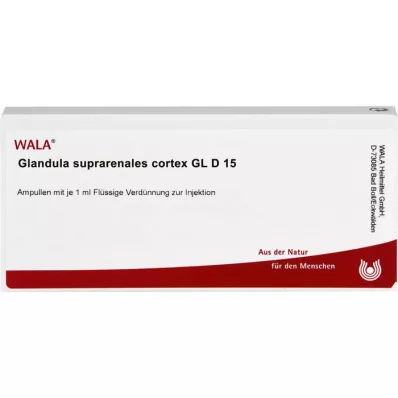 GLANDULA SUPRARENALES cortex GL D 15 ampulli, 10X1 ml