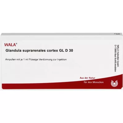 GLANDULA SUPRARENALES cortex GL D 30 ampulli, 10X1 ml