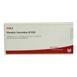 GLANDULA THYREOIDEA GL D 20 ampulli, 10X1 ml