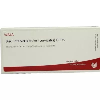 DISCI intervertebrales cervicales GL D 5 ampulli, 10X1 ml