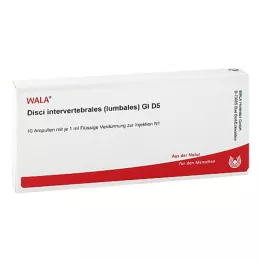 DISCI intervertebral lumbales GL D 5 ampulli, 10X1 ml