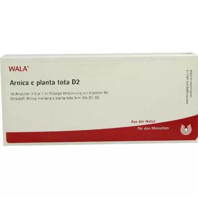 ARNICA E Planta tota D 2 ampulli, 10X1 ml