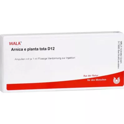 ARNICA E Planta tota D 12 ampulli, 10X1 ml