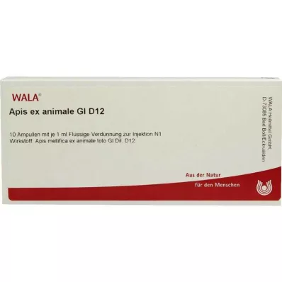 Apis ex animale GL D 12 ampulli, 10X1 ml Apis ex animale GL D 12 ampulli, 10X1 ml