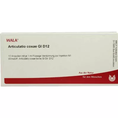 ARTICULATIO coxae GL D 12 ampulli, 10X1 ml ARTICULATIO coxae GL D 12 ampulli, 10X1 ml
