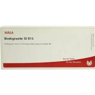 BINDEGEWEBE GL D 15 ampullid, 10X1 ml
