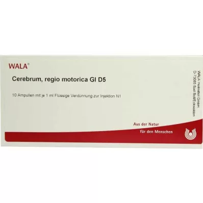 Cerebrum Regio Motor GL D 5 ampullid, 10X1 ml