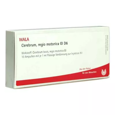 Cerebrum Regio Motor Gl D6 ampullid (10x1 ml)