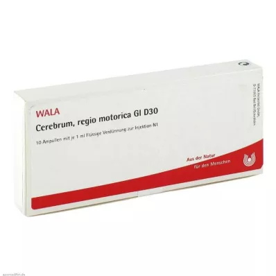 Cerebrum Regio Motor GL D 30 ampullid, 10X1 ml