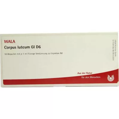 Corpus Luteum GL D 6 ampulli, 10X1 ml