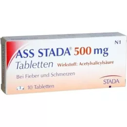 ASS STADA 500 mg tabletid, 10 tk