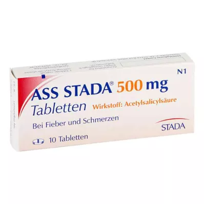 ASS STADA 500 mg tabletid, 10 tk