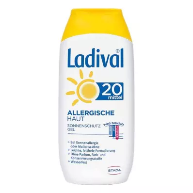 LADIVAL Allergiline nahageel LSF 20, 200 ml