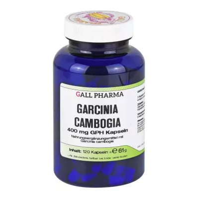 GARCINIA CAMBOGIA 400 mg GPH kapslid, 120 tk GARCINIA CAMBOGIA 400 mg GPH kapslid, 120 tk