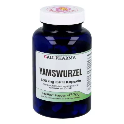 YAMSWURZEL 500 mg GPH kapslid, 120 tk