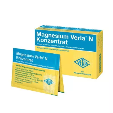 MAGNESIUM VERLA N kontsentraat Plv.e.L.for Intake, 20 tk MAGNESIUM VERLA N kontsentraat Plv.e.L.for Intake, 20 tk
