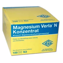 MAGNESIUM VERLA N kontsentraat Plv.e.L.for Intake, 100 tk