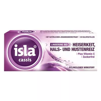 isla® cassis pastillid, 30 tk