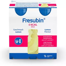 FRESUBIN 5 kcal SHOT Sidrunilahus, 4X120 ml