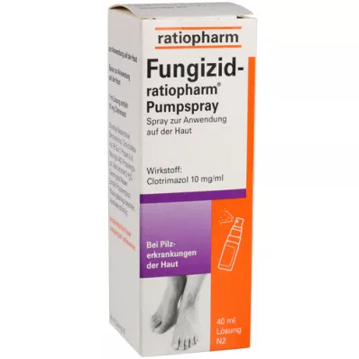 FUNGIZID-ratiopharm pumbasprei, 40 ml