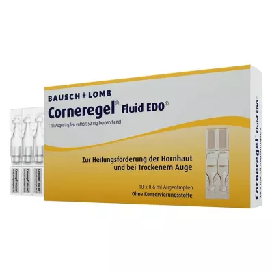 CORNEREGEL vedelik EDO silmatilgad, 10X0,6 ml