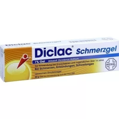 DICLAC Valugeel 1%, 50 g