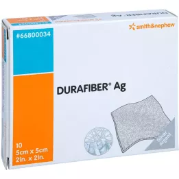 DURAFIBER Ag 5x5 cm side, 10 tk