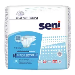 SUPER SENI Inkontinentaalpüksid suurus XS, 10 tk