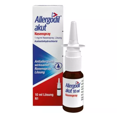 ALLERGODIL akuutne ninasprei, 10 ml ALLERGODIL akuutne ninasprei, 10 ml