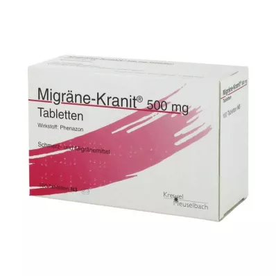 MIGRÄNE KRANIT 500 mg tabletid, 100 tk